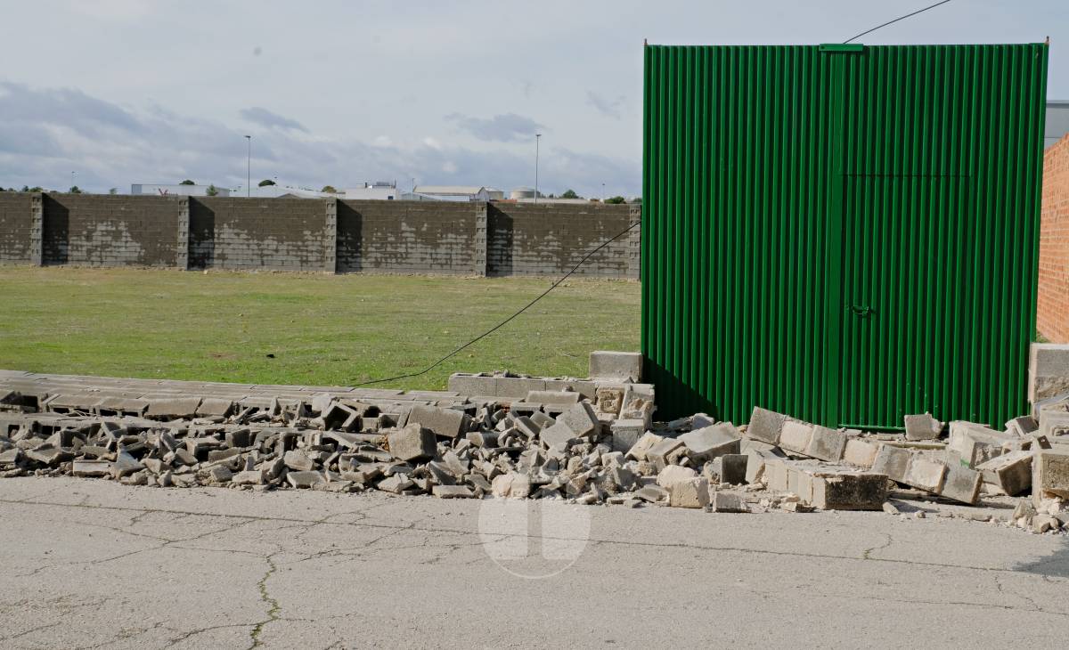 El temporal de viento provoca numerosas incidencias en Tomelloso