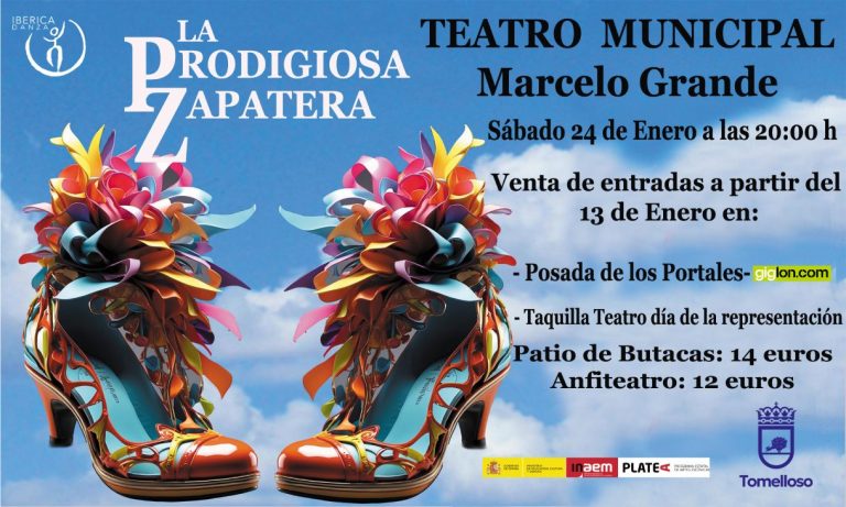 A la venta las entradas para ver ‘La Prodigiosa Zapatera’ en Tomelloso