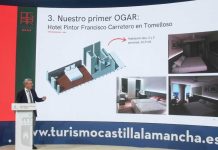 ANRO presenta en FITUR su innovador hotel de 4 estrellas «Ogar», el primero reubicable de Europa, construido en Tomelloso