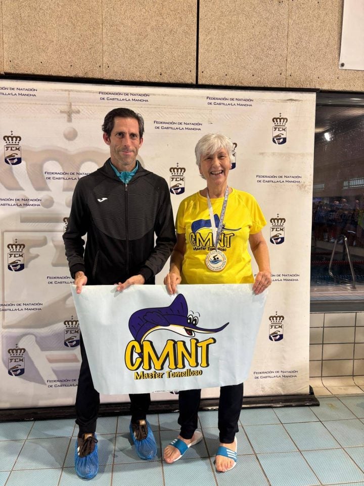 Rosa María de Paz, triple campeona regional y doble récord de Castilla-La Mancha en Talavera a los 74 años