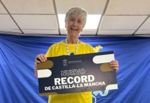 Rosa María de Paz, triple campeona regional y doble récord de Castilla-La Mancha en Talavera a los 74 años
