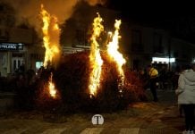 San Antón se celebra a lo grande con hogueras y música en Argamasilla de Alba