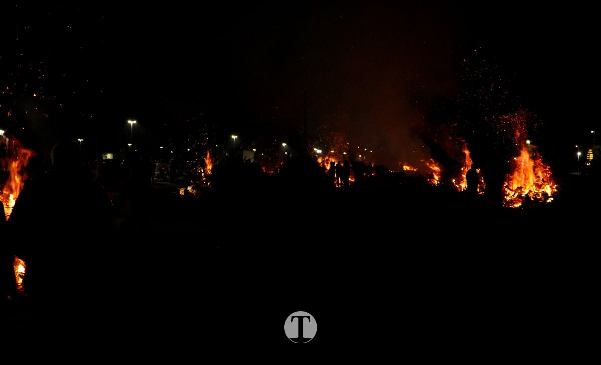 San Antón se celebra a lo grande con hogueras y música en Argamasilla de Alba
