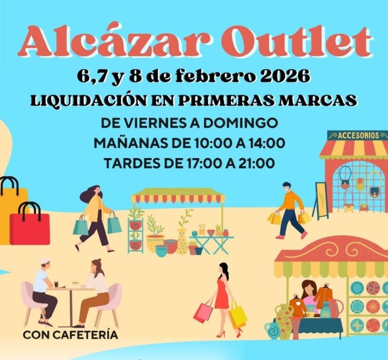 Más expositores y grandes descuentos: vuelve Alcázar Outlet del 6 al 8 de febrero