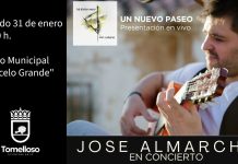 José Almarcha vuelve a Tomelloso para presentar su nuevo disco “Un Nuevo Paseo”