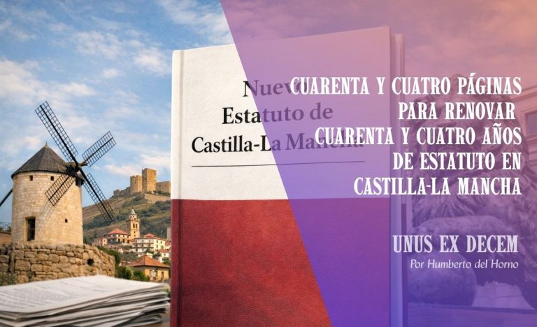 Cuarenta y cuatro páginas para renovar cuarenta y cuatro años de Estatuto en C-LM