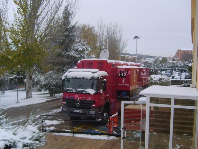 Castilla-La Mancha activa el Meteocam por nevadas en toda la región
