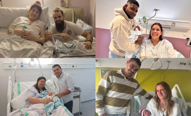 Erik y María, primeros bebés del 2026 en Castilla-La Mancha
