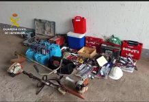 Detenidos tras robar herramientas de furgonetas en municipios como Miguelturra, Bolaños, Daimiel o Malagón