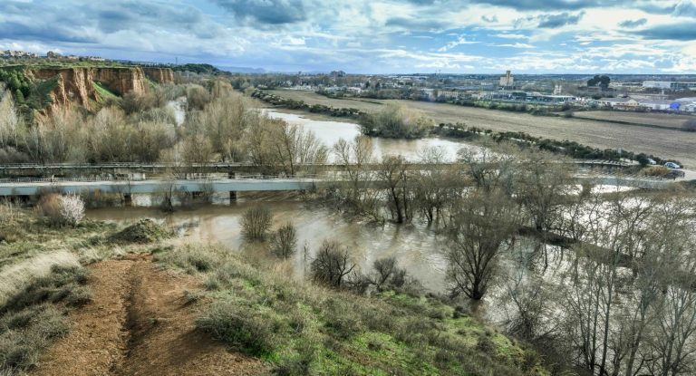 La borrasca Leonardo deja carreteras cortadas, rescates y ríos en alerta en Castilla-La Mancha