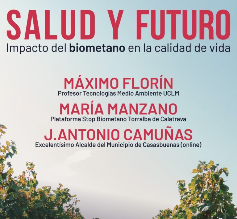 STOP Biometano Tomelloso reúne a expertos y afectados para denunciar el impacto de la macroplanta