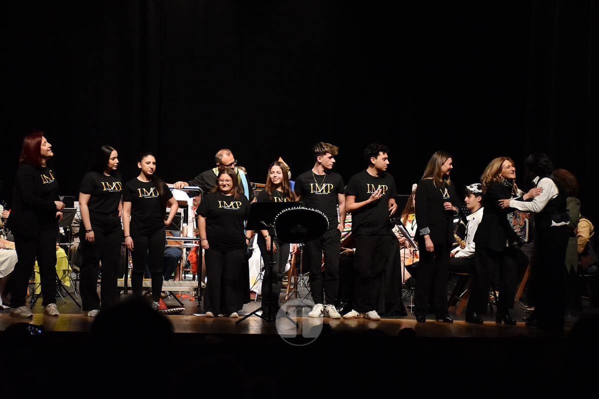 La Unión Musical de Tomelloso llena de carnaval y música el Marcelo Grande