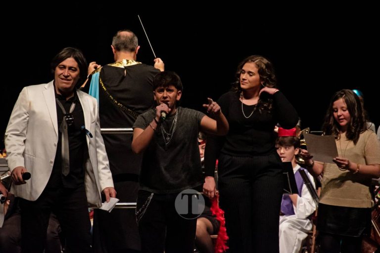 La Unión Musical de Tomelloso llena de carnaval y música el Marcelo Grande