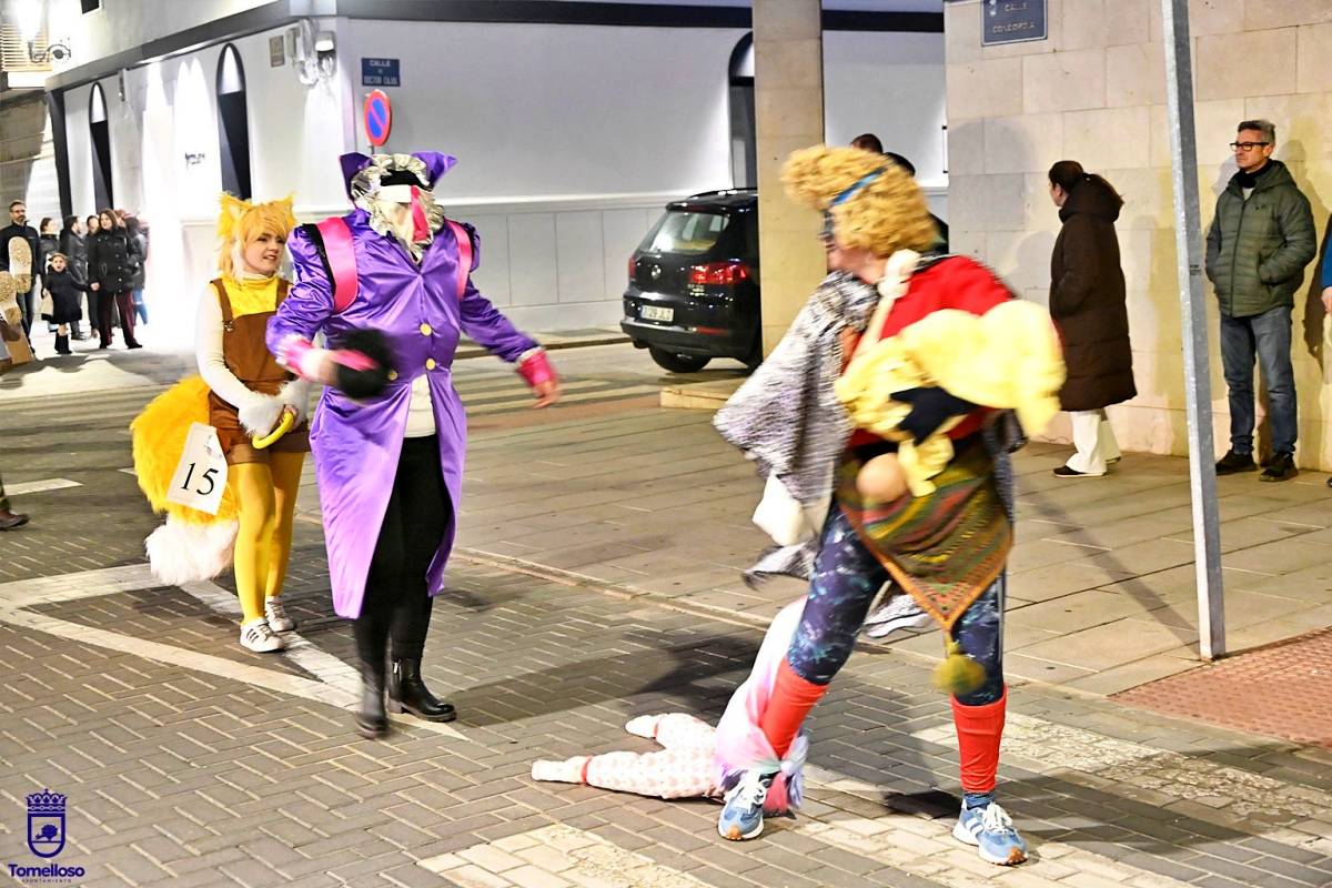 Toy Story, las Monster High y Zorro Tails arrasan en el concurso de máscara espontánea del Carnaval de Tomelloso