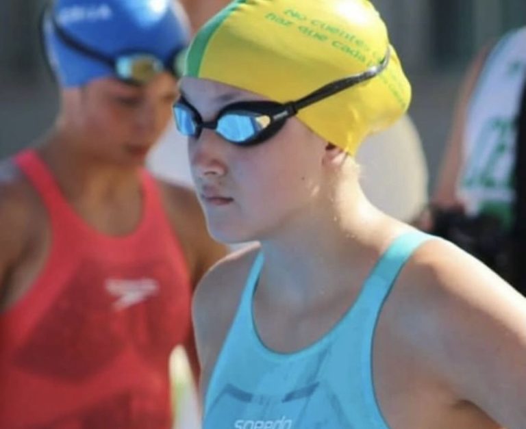 La tomellosera María Aguado representará a C-LM en un campeonato nacional de natación