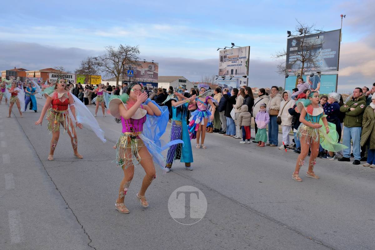 De las profundidades del océano a la luna, fantasía y humor toman el Carnaval de Tomelloso