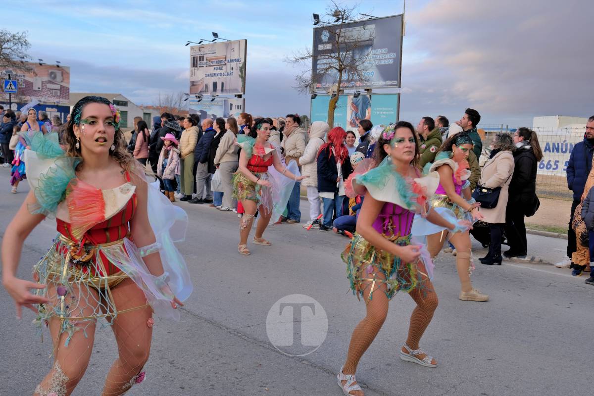 De las profundidades del océano a la luna, fantasía y humor toman el Carnaval de Tomelloso