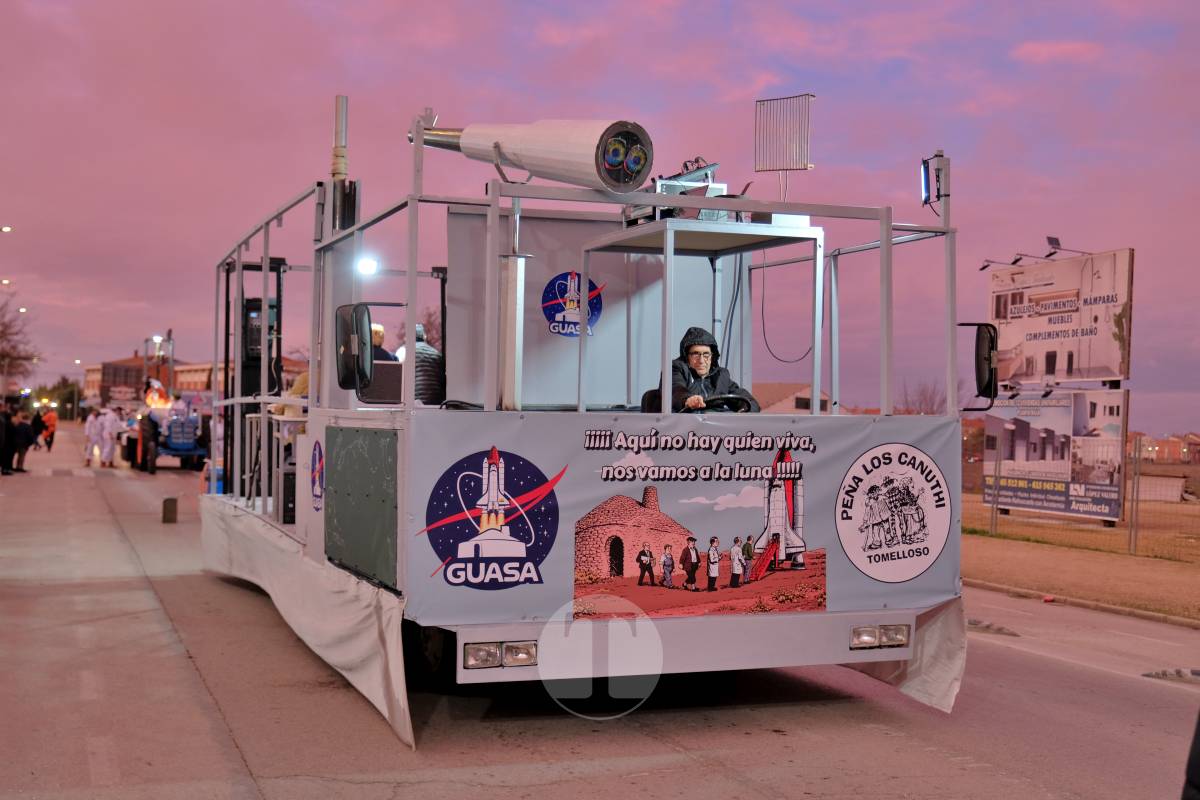 De las profundidades del océano a la luna, fantasía y humor toman el Carnaval de Tomelloso