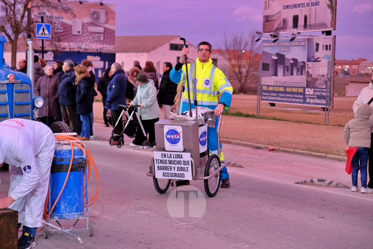 De las profundidades del océano a la luna, fantasía y humor toman el Carnaval de Tomelloso