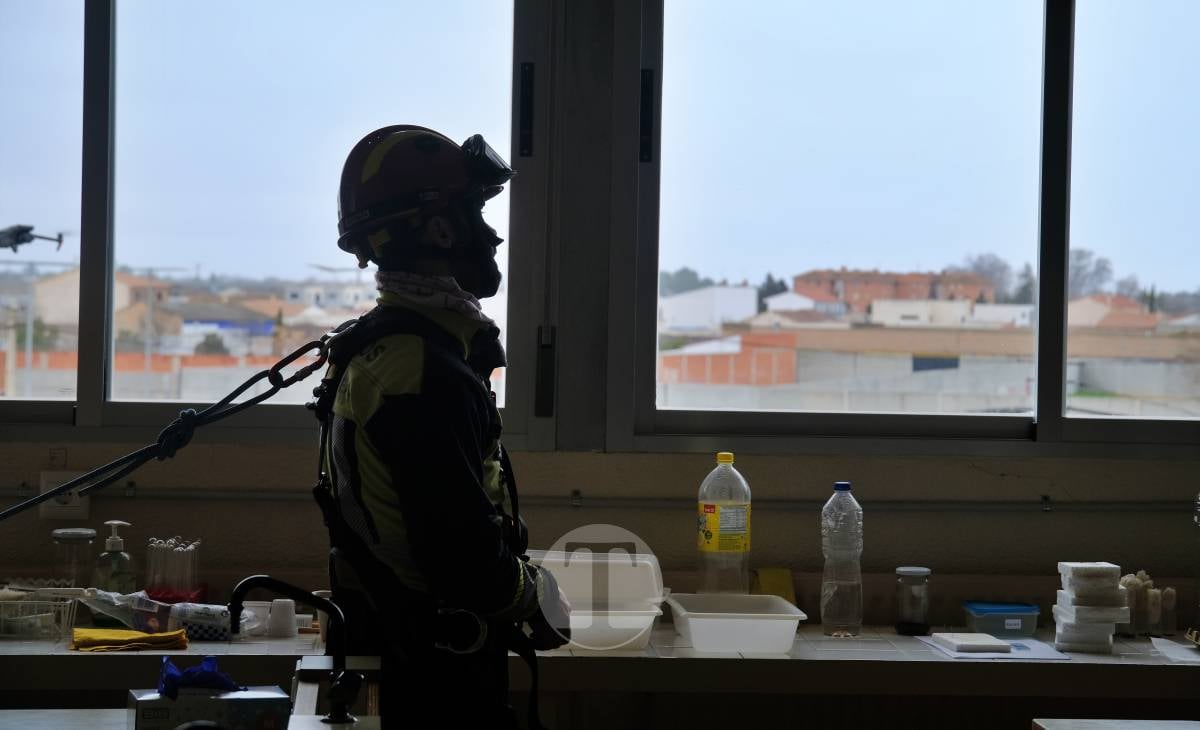 Un simulacro en un instituto de Tomelloso pone el foco en el suicidio adolescente