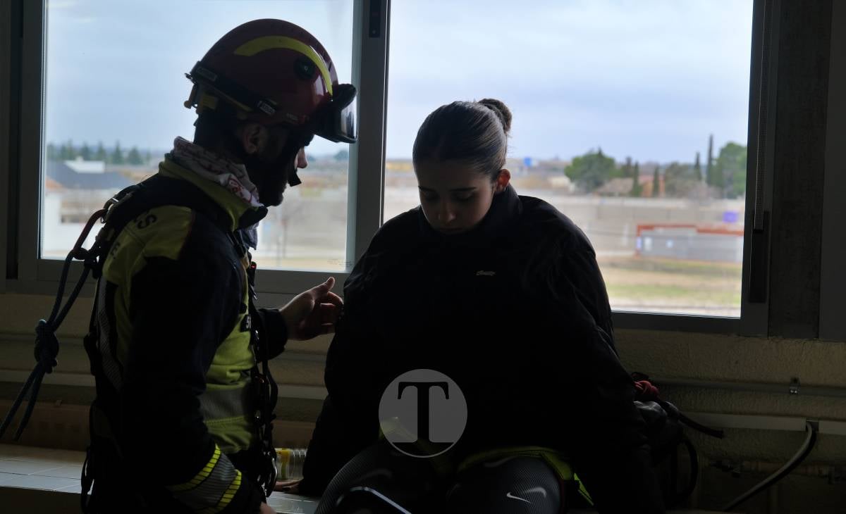 Un simulacro en un instituto de Tomelloso pone el foco en el suicidio adolescente