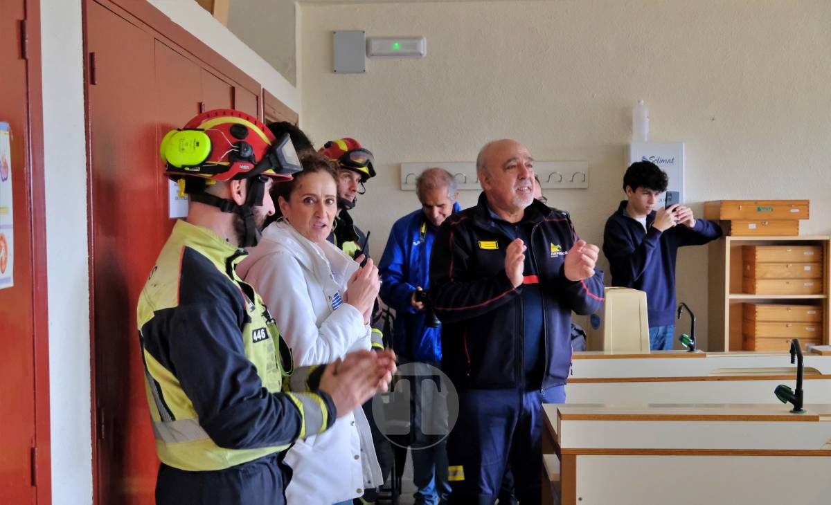 Un simulacro en un instituto de Tomelloso pone el foco en el suicidio adolescente