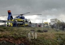 Fallece una mujer de 30 años tras una colisión en cadena provocada por una granizada en la A-3