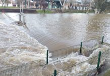 El desbordamiento de varios arroyos y ríos provoca cortes de carreteras y alertas preventivas en Castilla-La Mancha