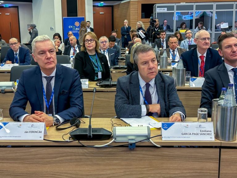 Page reclama más cohesión y recursos europeos para reforzar la Unión frente a los nuevos retos globales