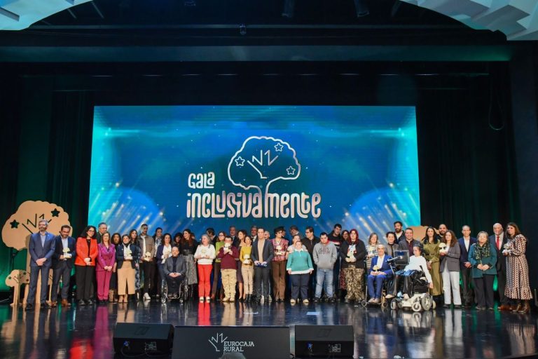 Fundación Eurocaja Rural reconoce en la ‘Gala Inclusivamente’ iniciativas que impulsan el empleo y la creatividad de personas con discapacidad