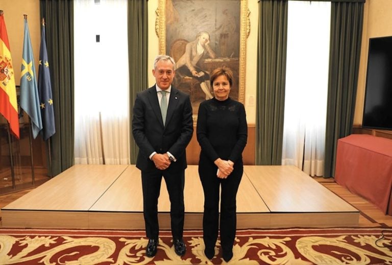 Eurocaja Rural visita el Ayuntamiento de Gijón para reforzar su compromiso, vocación de servicio y colaboración institucional