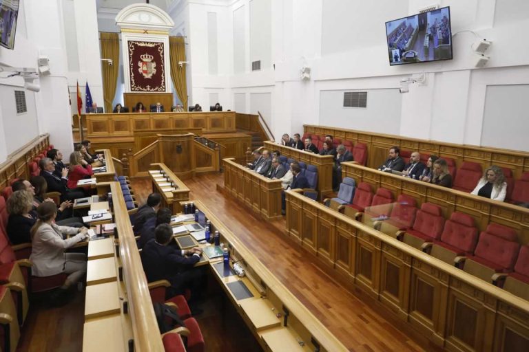 Las Cortes avalan el convenio de transporte y las cuentas de 2022
