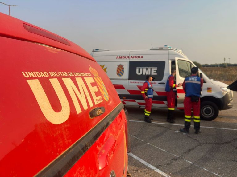 La UME se moviliza en el entorno del Bullaque ante el riesgo de nuevas inundaciones