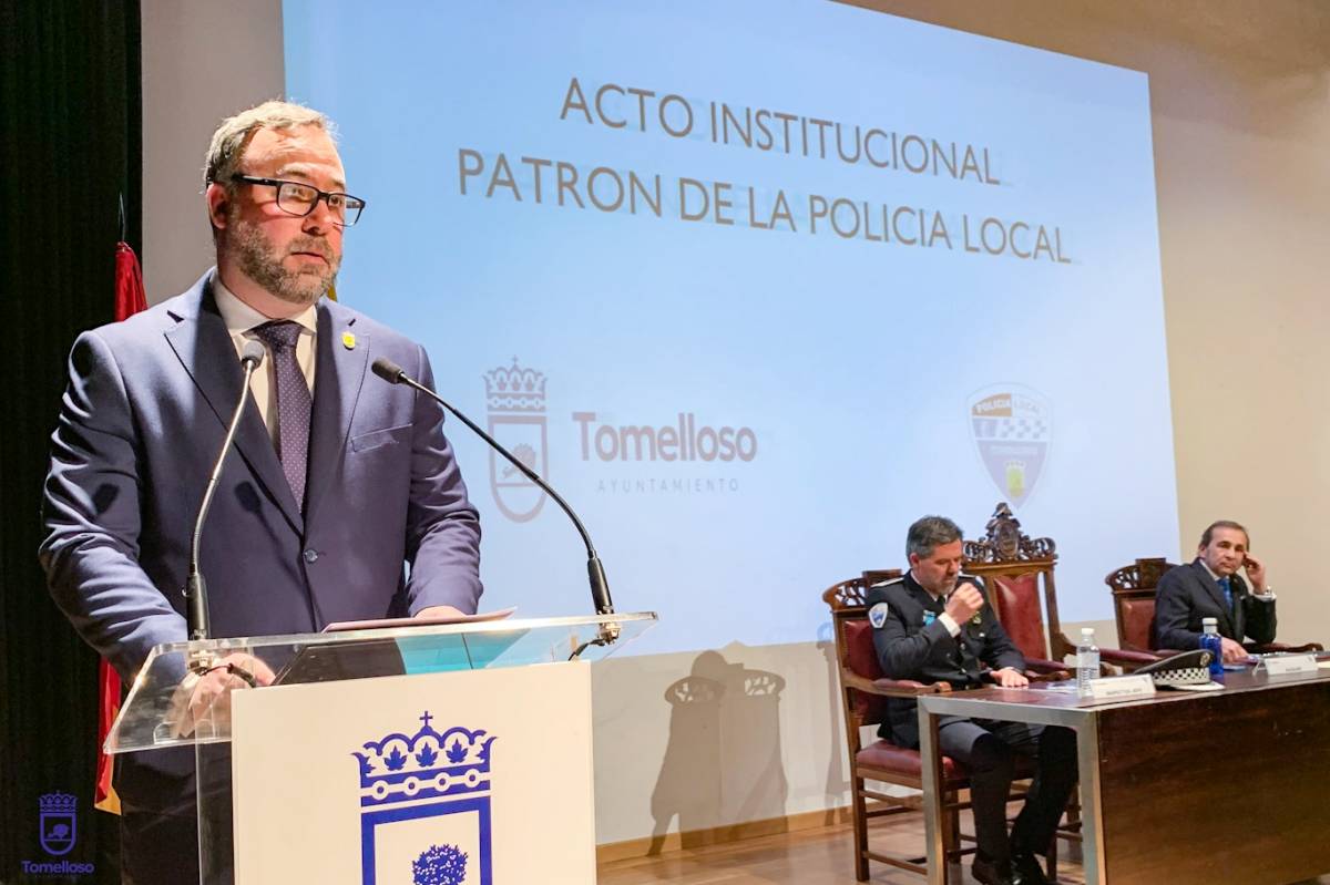 Tomelloso arropa a su Policía Local en una jornada de distinciones y compromiso institucional