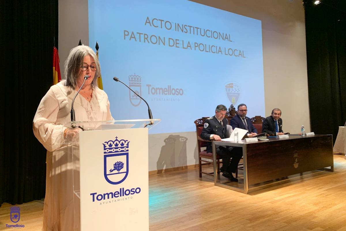 Tomelloso arropa a su Policía Local en una jornada de distinciones y compromiso institucional