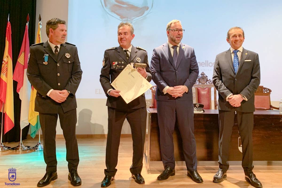 Tomelloso arropa a su Policía Local en una jornada de distinciones y compromiso institucional