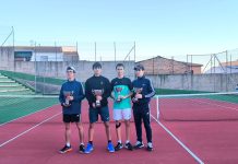 El tenista tomellosero Alejandro Villena conquista el campeonato provincial cadete