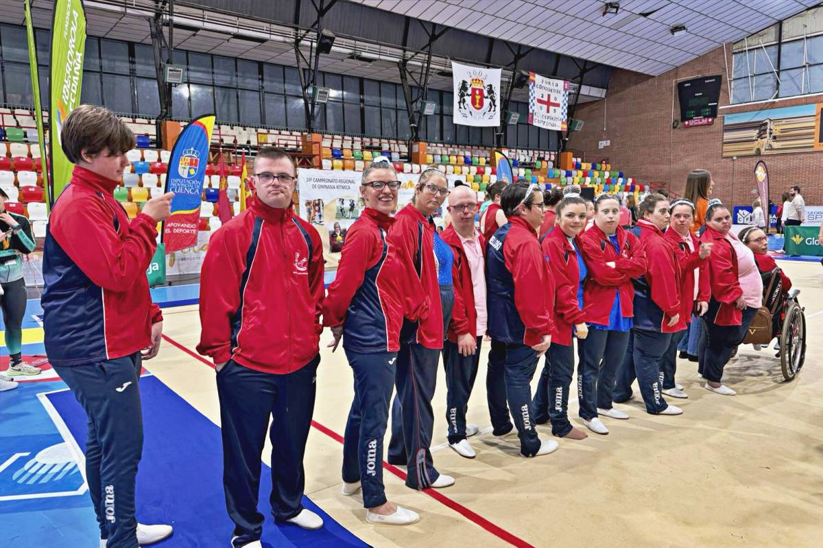 Los gimnastas del Club Los Delfines logran nueve medallas en el Campeonato Regional de FECAM en Cuenca