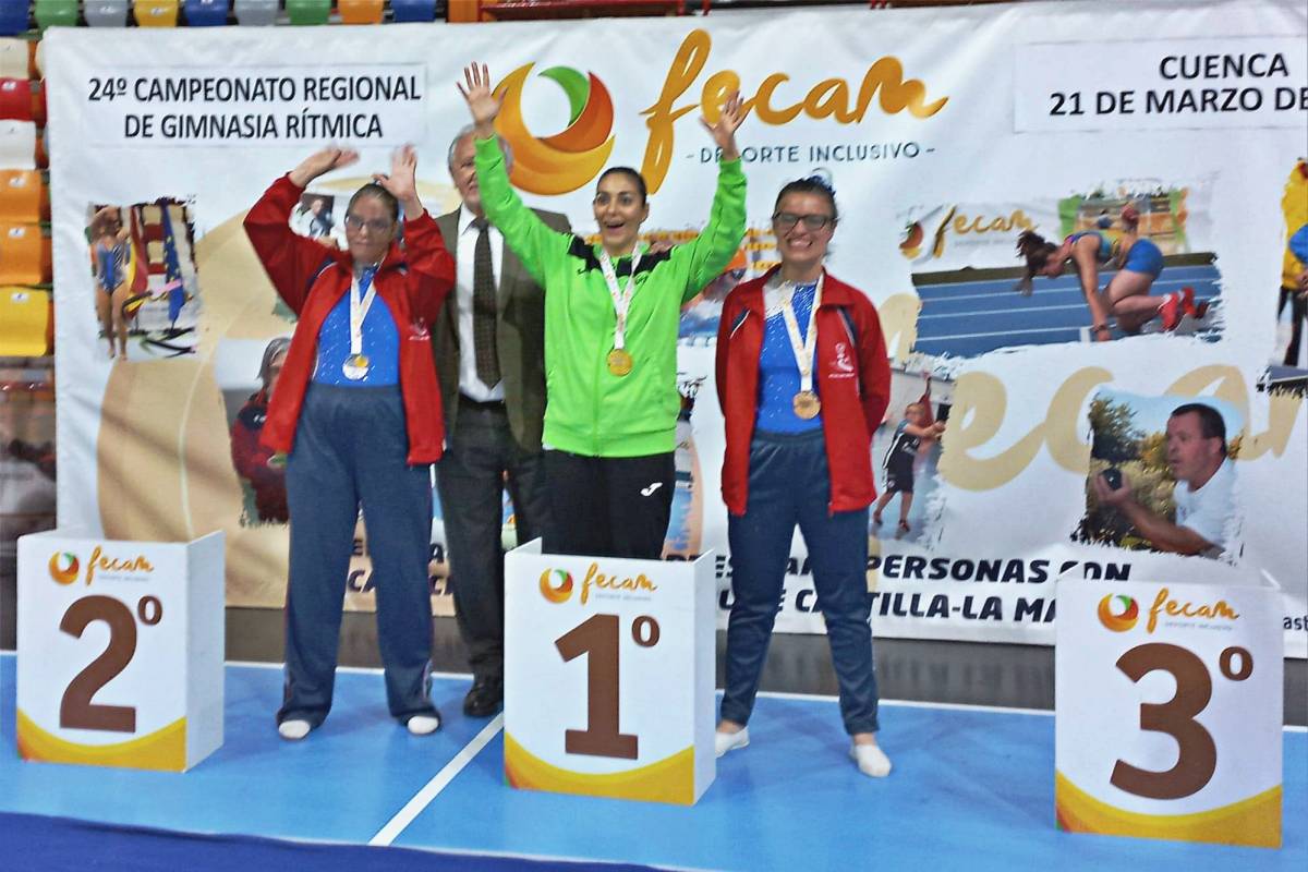 Los gimnastas del Club Los Delfines logran nueve medallas en el Campeonato Regional de FECAM en Cuenca