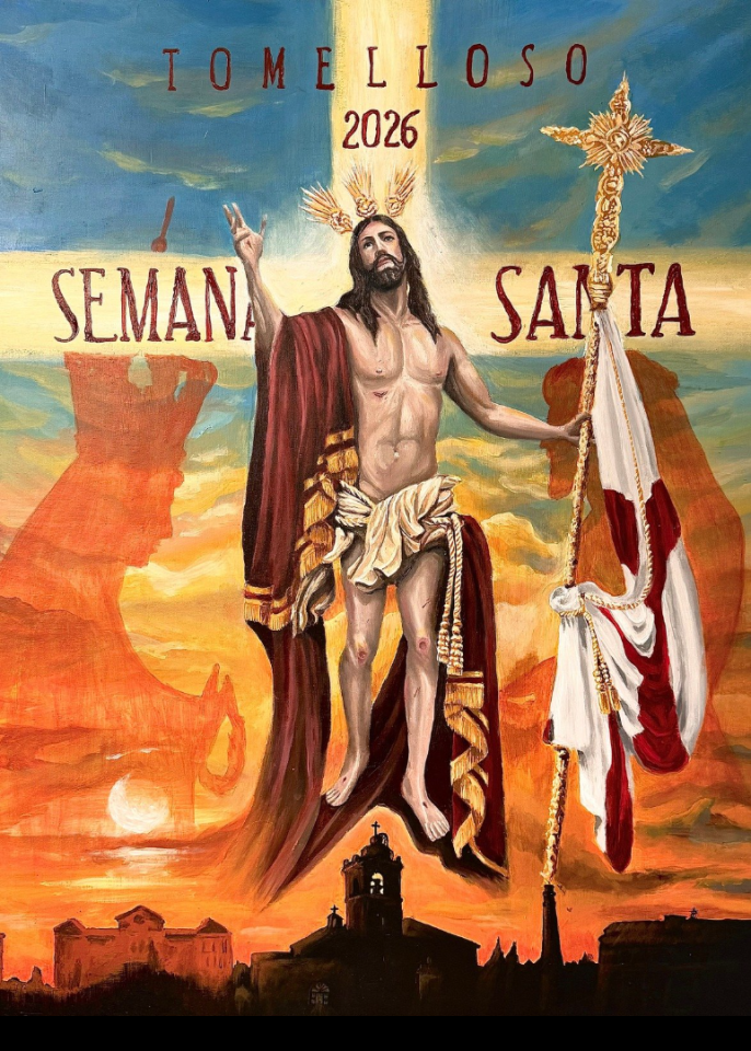El cartel de la Semana Santa de Tomelloso 2026 apuesta por la pintura y simboliza la Resurrección