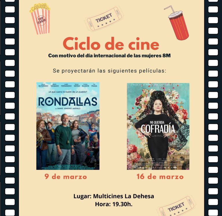 Cine gratis en Tomelloso por el 8M con la proyección de «Mi querida cofradía»