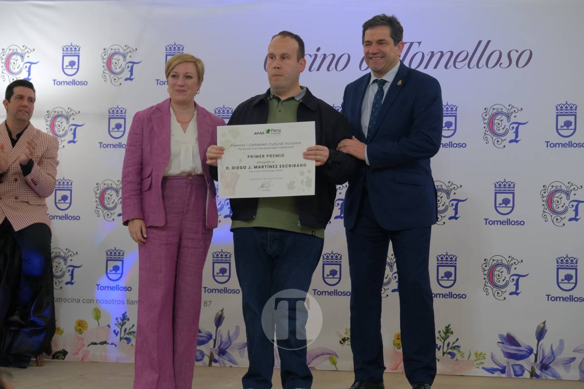 “El arte nos iguala a todos”: AFAS premia el talento inclusivo en el Casino de Tomelloso