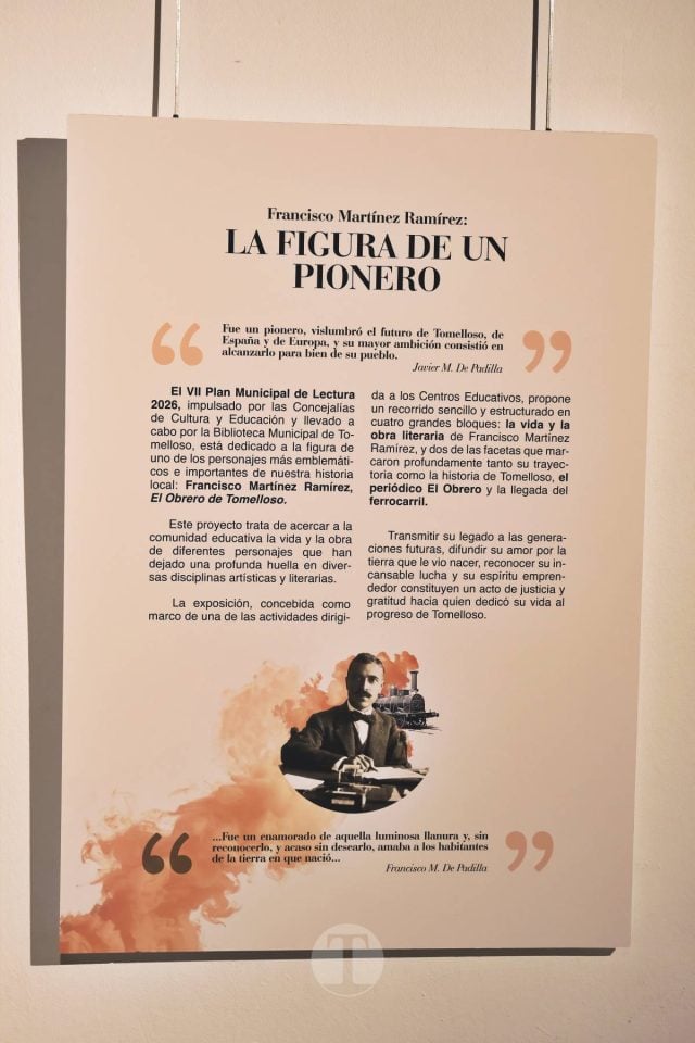 El Plan Municipal de Lectura recupera la figura del Obrero de Tomelloso