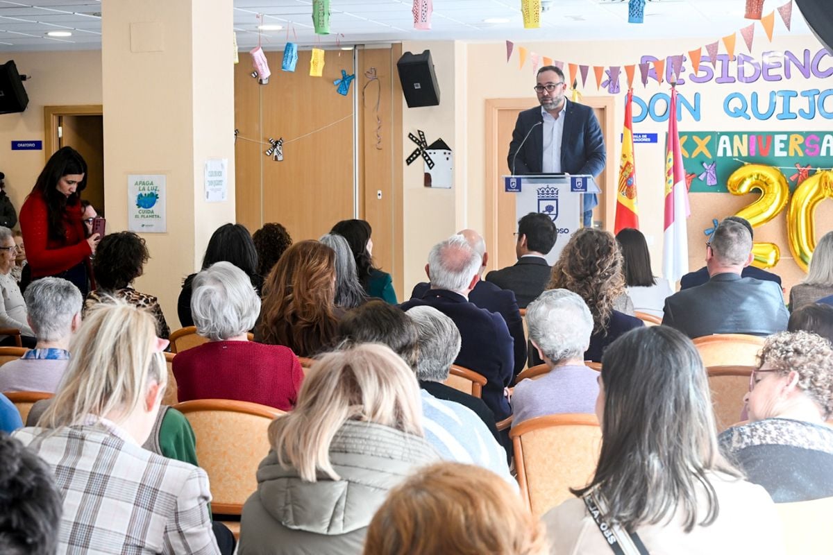 La Residencia Don Quijote de Tomelloso cumple 20 años de historias y una labor fundamental