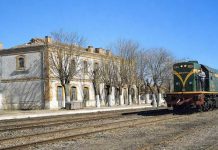 Locomotoras americanas en Tomelloso, pioneros en el ferrocarril español
