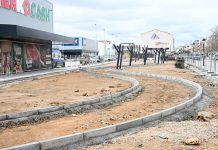 La zona verde del nuevo parque comercial de Tomelloso estará listo en unas semanas