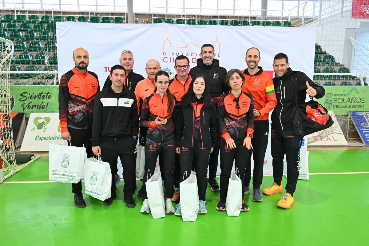 Los Pieles Run firman una sólida actuación en la Media Maratón de Bolaños de Calatrava