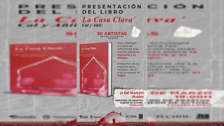Literatura y solidaridad en la presentación de la antología “Cal y Añil: La Casa Clavá” en Tomelloso