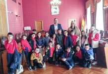 Más de 260 alumnos de Tomelloso participan en un pleno simulado en el Ayuntamiento