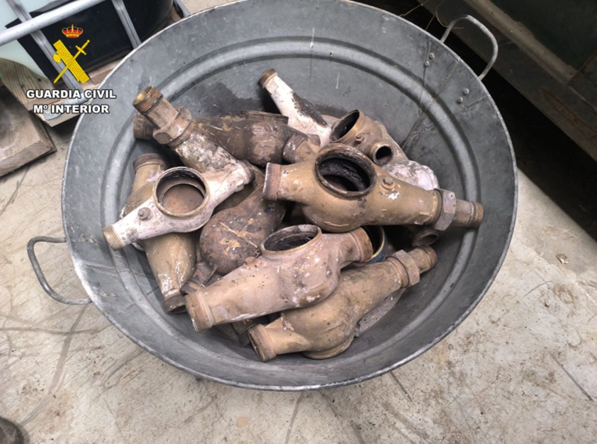 Detenido por robar material de riego en explotaciones agrícolas de Tomelloso y la comarca de La Mancha